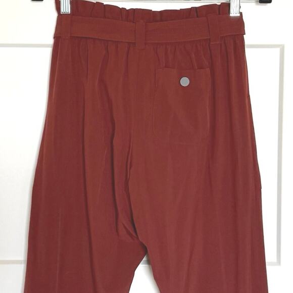 Athleta Skyline Pant II Cognac Brown Womens Size 0 - Picture 6 of 10